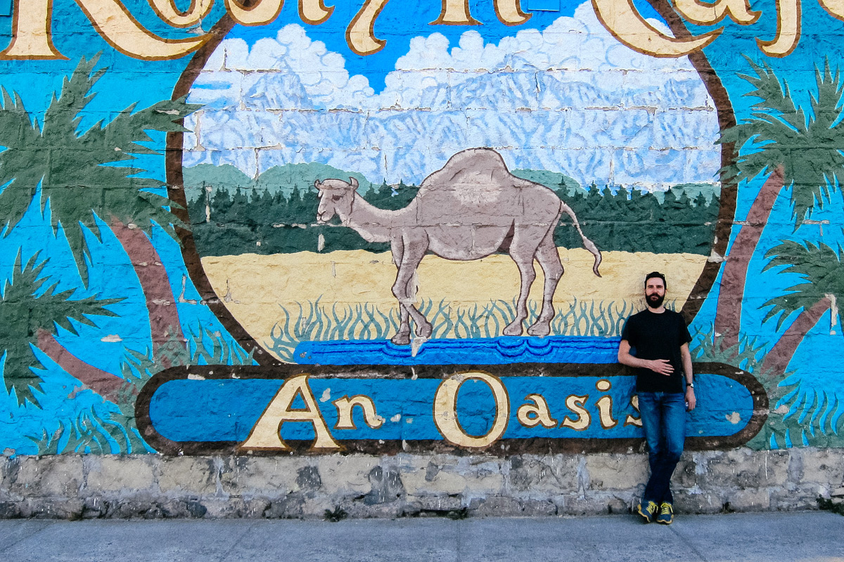 Geoff at Roslyn Cafe