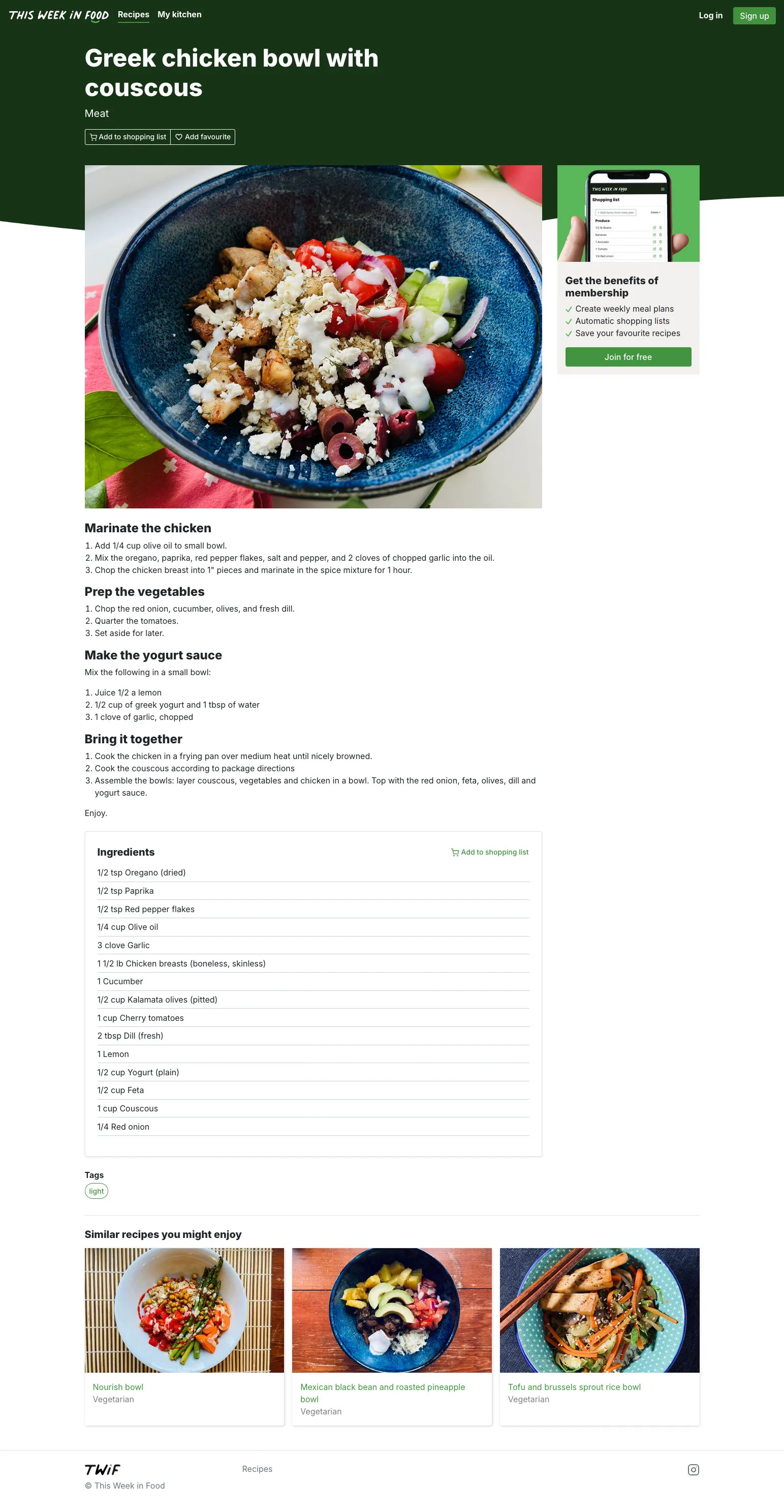 Twif - recipe