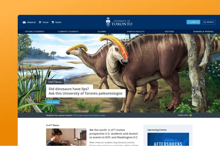 Redesign of utoronto.ca